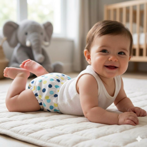 Aqua Dot Pocket Diaper