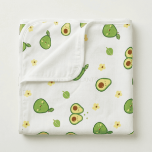 Avocado Grove Hooded Muslin Towel