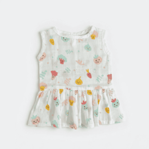 Little Gardener Muslin Frock