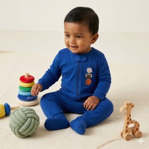Little All-Star Royal Blue Footie