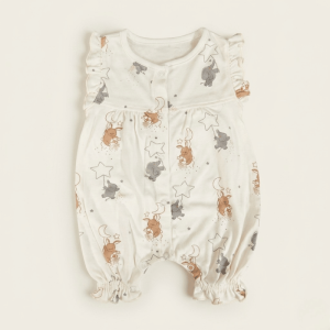 Celestial Moonbeam Flutter Romper
