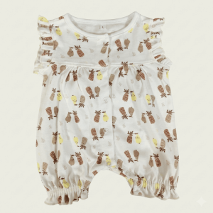 Pineapple Punch Flutter Romper