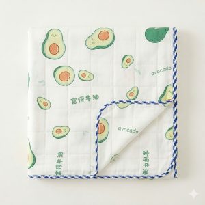 The Avocado Bliss  Blanket