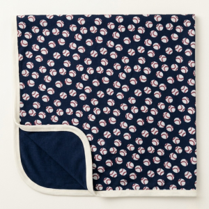 All-Star Baseball Knit Blanket