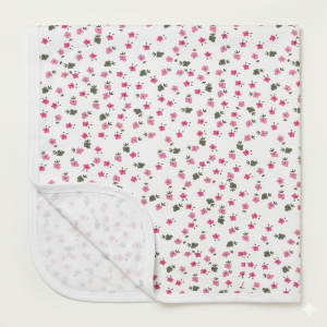 Blossom Garden Knit Blanket