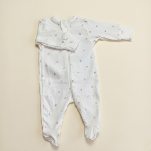 Blush Petals Preemie Romper