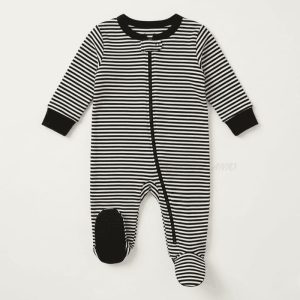Bold Stripe Non-Slip Sleepsuit