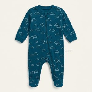 Dreamy Cloud Zip Sleepsuit