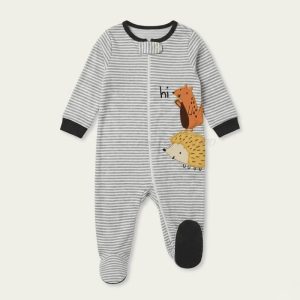 Hedgehog Hi Footed Sleepsuit