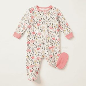 Meadow Floral Zip Sleepsuit
