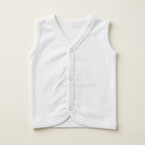 Newborn Jhabla Front Open Vest