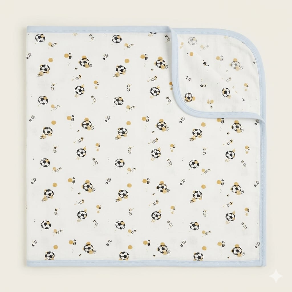 Little Champ Knit Blanket