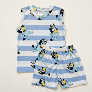 Blue Printed Daily Wear Set