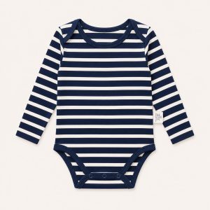 Classic Navy Stripe Bodysuit
