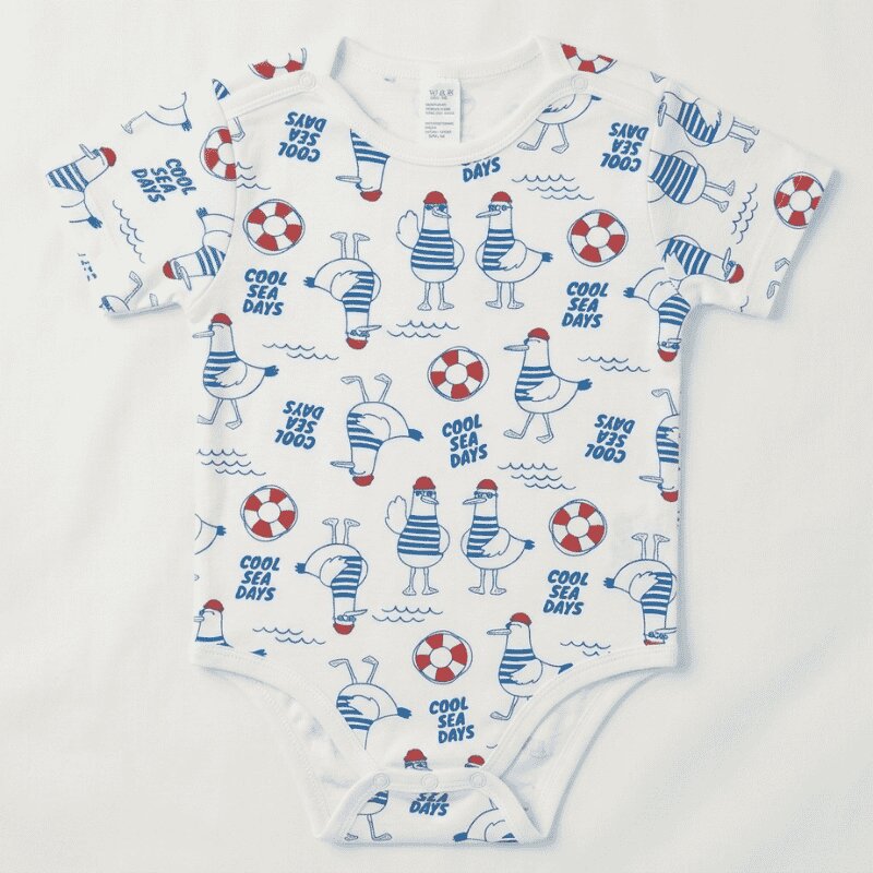 Cool Sea Days Bodysuit