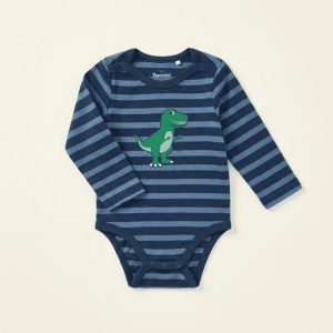 Dino Striped Bodysuit