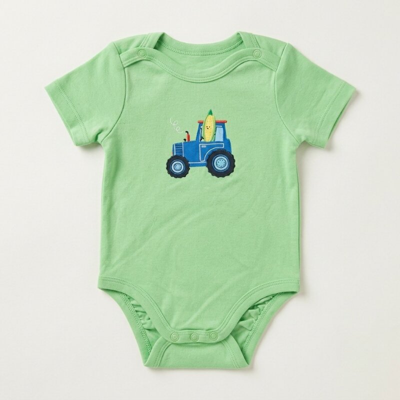 Little Green Bodysuit