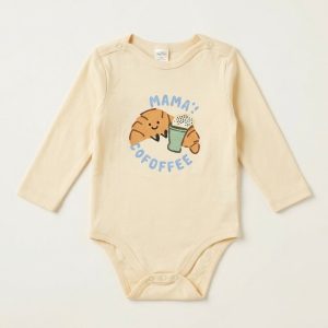 Mama Coffee Long Sleeve Bodysuit