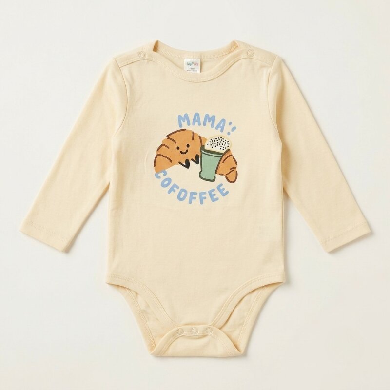 Mama Coffee Long Sleeve Bodysuit