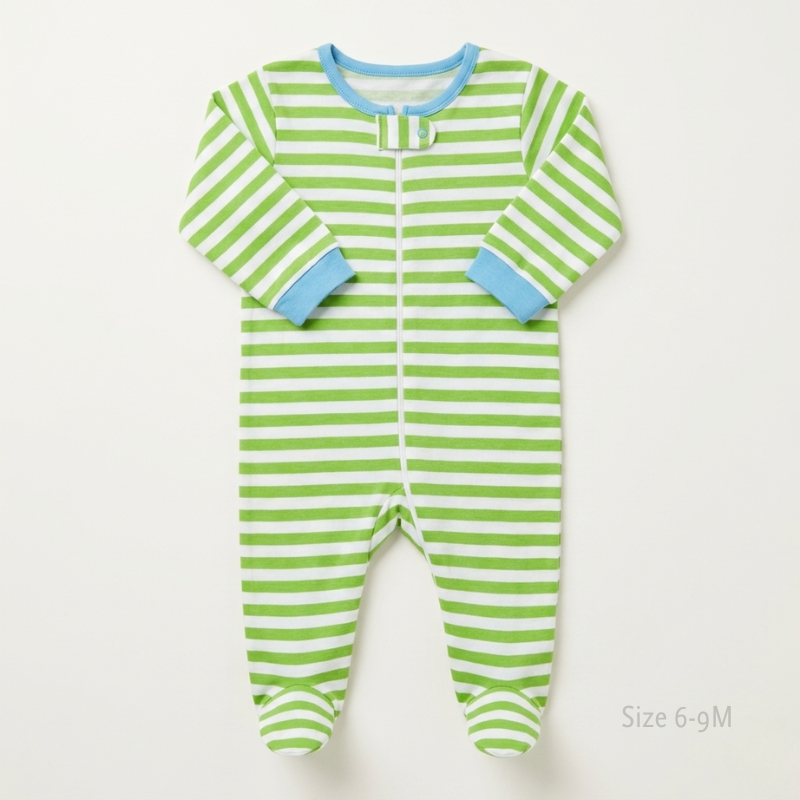 Citrus Stripe Sleep Suit