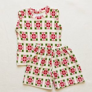 Pink Printed Daily Wear Set