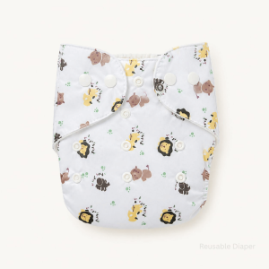 Safari Sketch Pocket Diaper