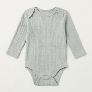 Sage Green Ribbed Bodysuit