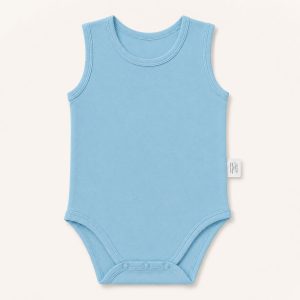 Sky Blue Tank Bodysuit
