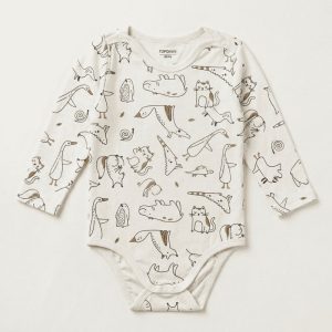 Woodland Friends Long Sleeve Bodysuit