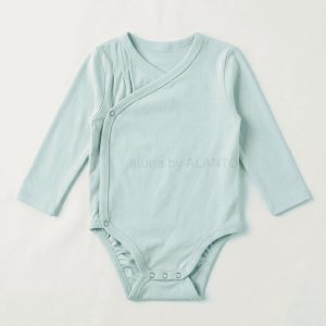 Blue  Wrap Bodysuit