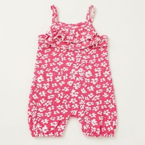 Magenta Daisy Cami Romper