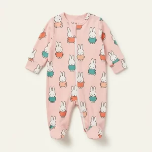 Pink Bunny Character Sleepsuit